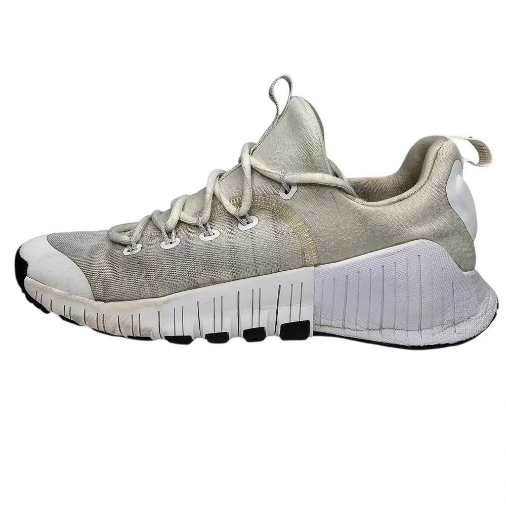Nike Free Metcon 6 Womens Size 11.5 Light Bone Phantom Training Shoes FJ7126-102
